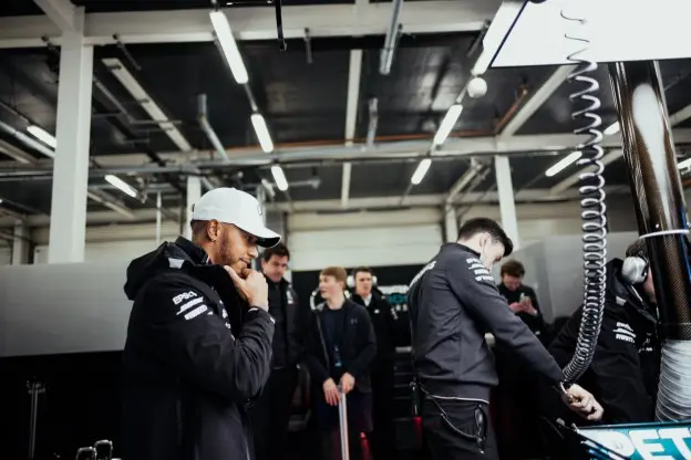 Hamilton Mercedes launchjpg