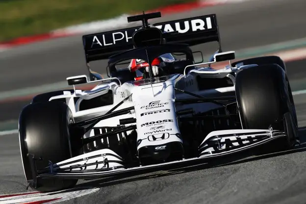 AlphaTauri AT01 Barcelona testdagenjpg