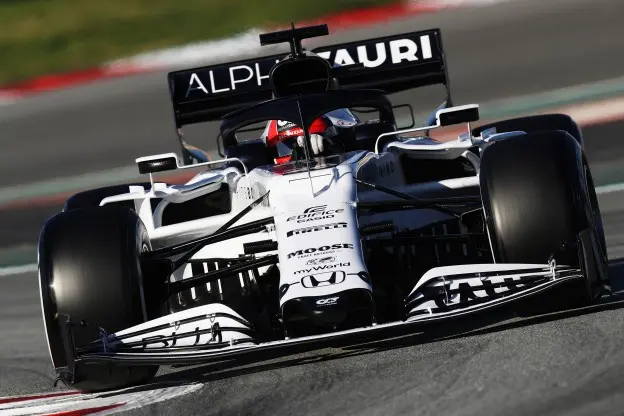 AlphaTauri AT01 Barcelona testdagenjpg