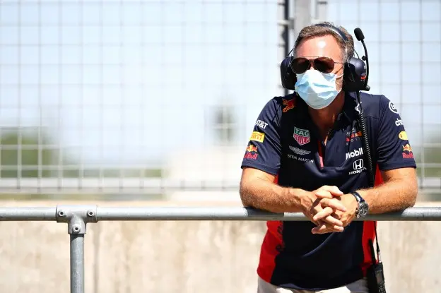 Christian horner mondkapjejpg