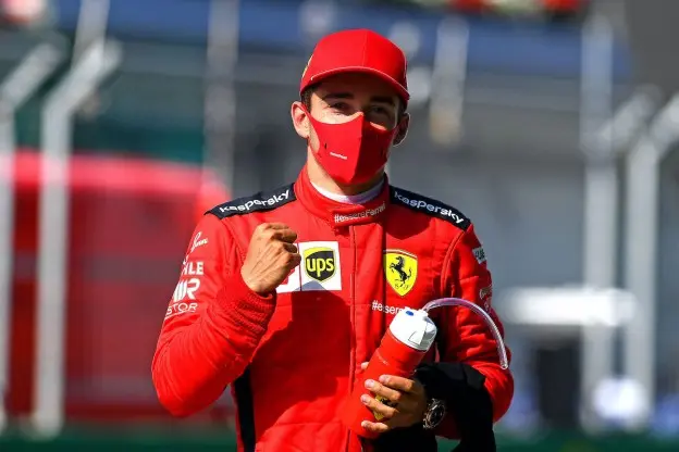 leclerc podium oostenrijk 2020jpg