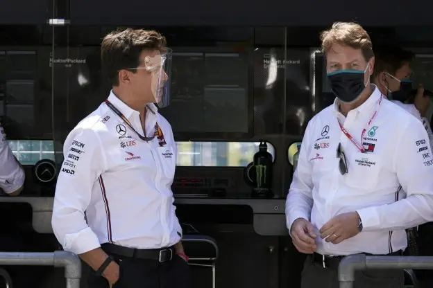 Mercedes Toto Wolff Ola Kalleniusjpg