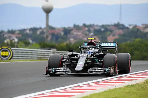 bottas hongarije vrije training 2020jpg