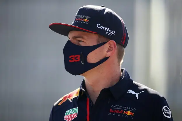 verstappen maskere silverstone 2020jpg