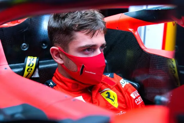 charles leclerc ferrari cockpitjpg
