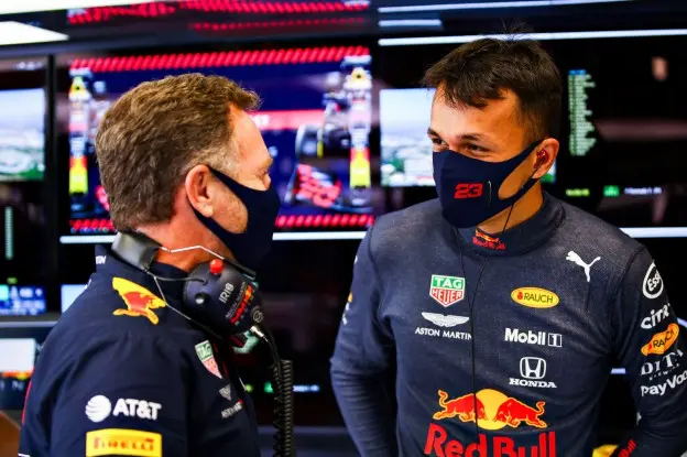 Horner Albon Spanje 2020jpg