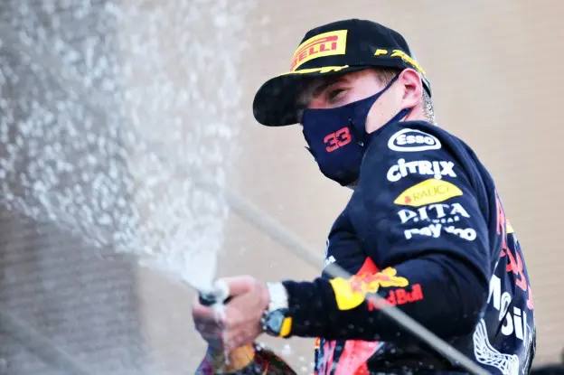 Verstappen spuiten Spanje 2020jpg