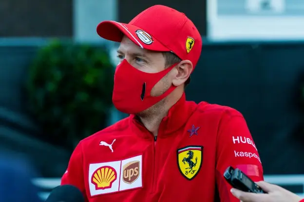 Vettel persco België 2020jpg