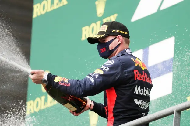 Verstappen spuiten België 2020jpg