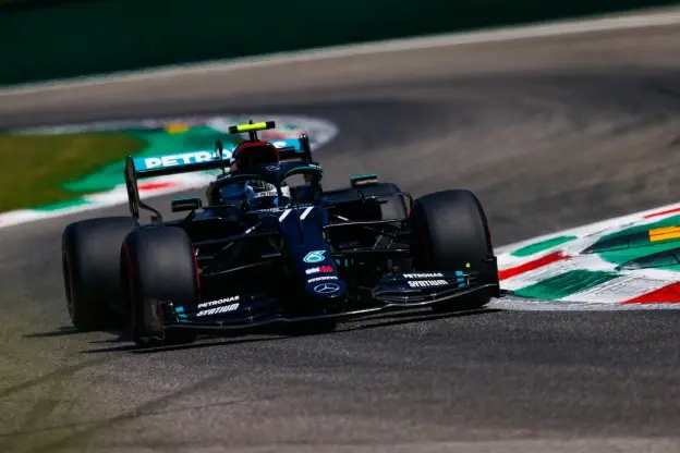 Bottas auto Italië 2020jpg