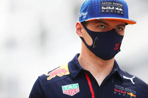 Verstappen serieus Rusland 2020jpg