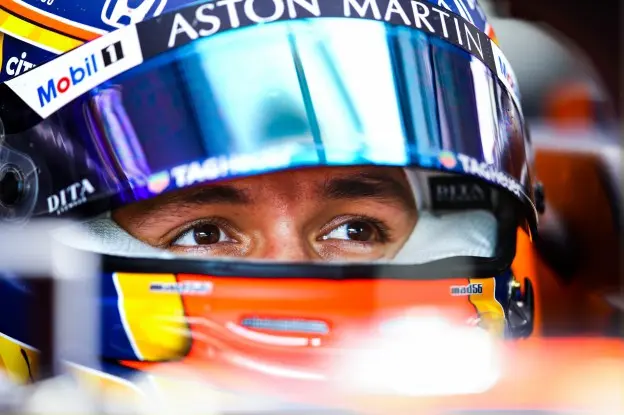 Albon close Imola 2020jpg
