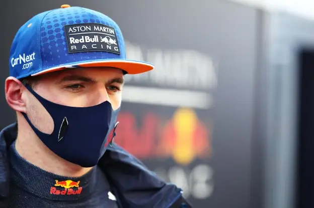 Verstappen loopt Imola 2020jpg