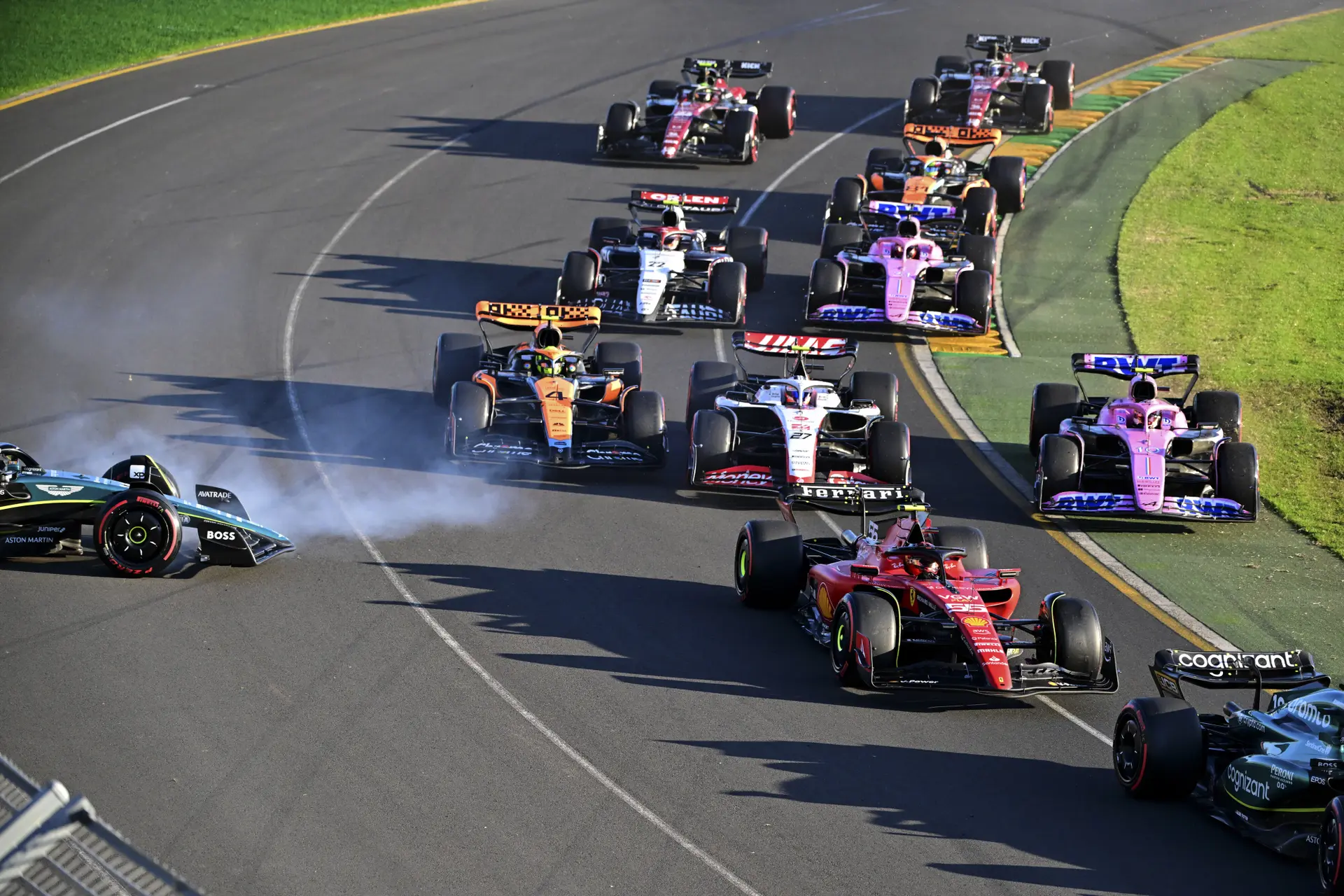 sainz alonso australie oeps