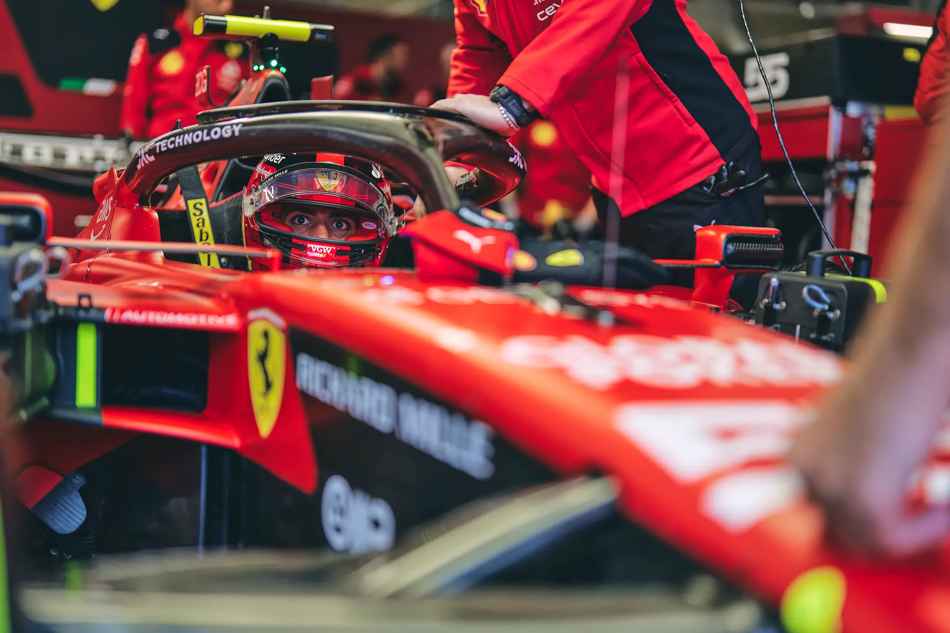 ferrari sainz leclerc canada