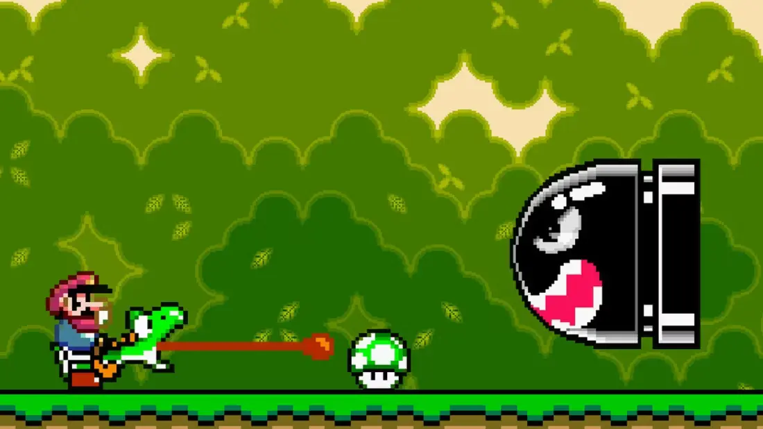 yoshi snes super mario world