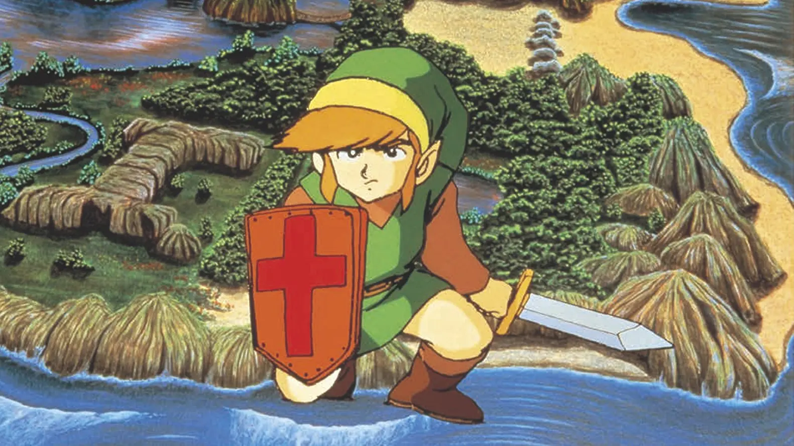 tloz link before hyrule artwork