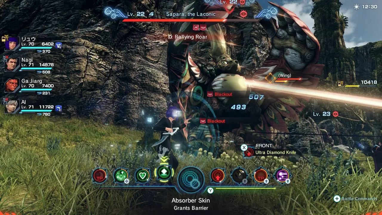 xenoblade chronicles x definitive edition gevecht