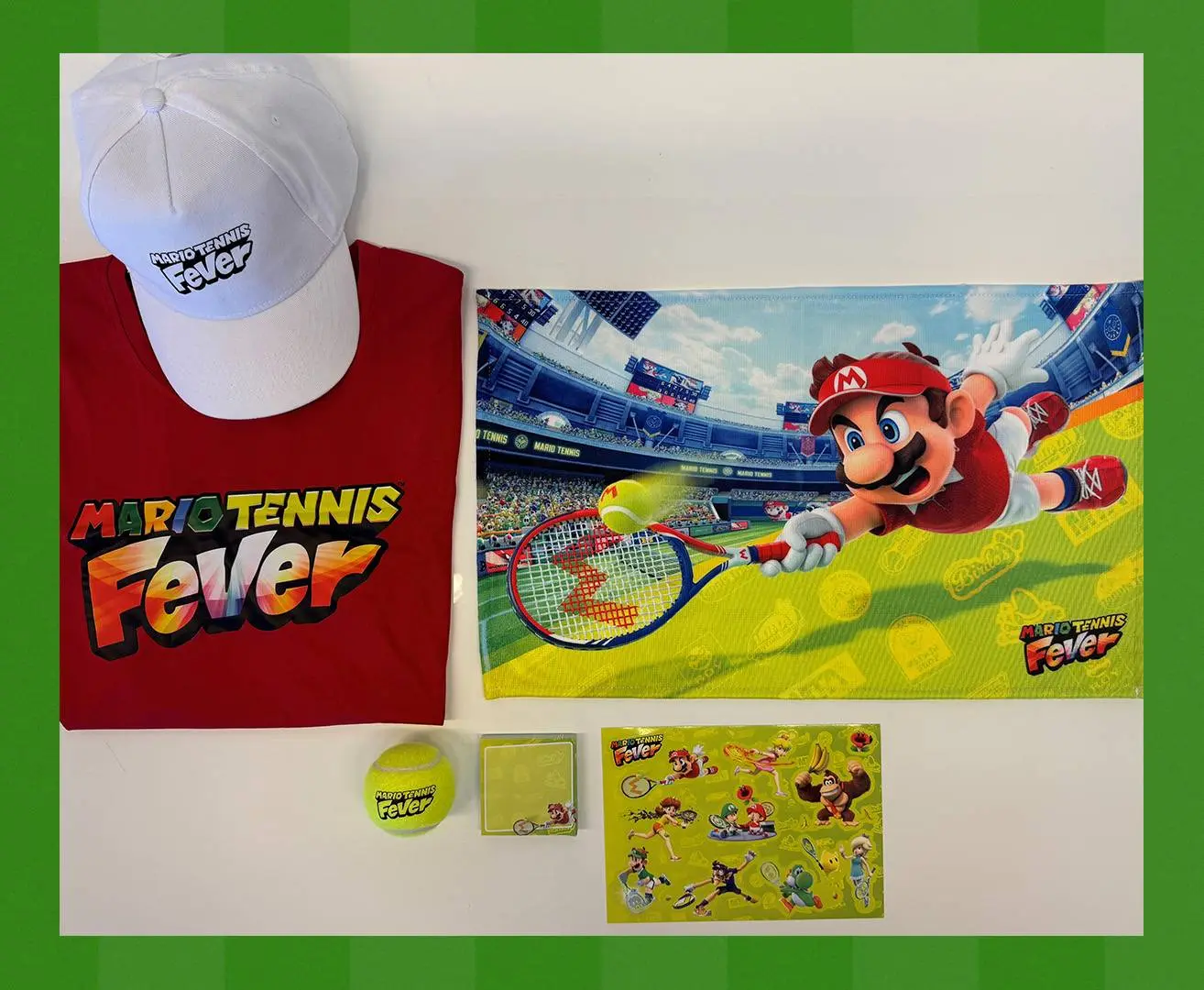 Mario Tennis Fever Goodies