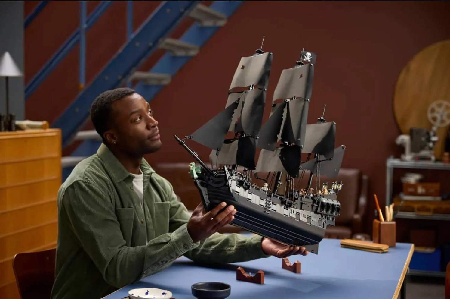 Het piratenschip van kapitein Jack Sparrow