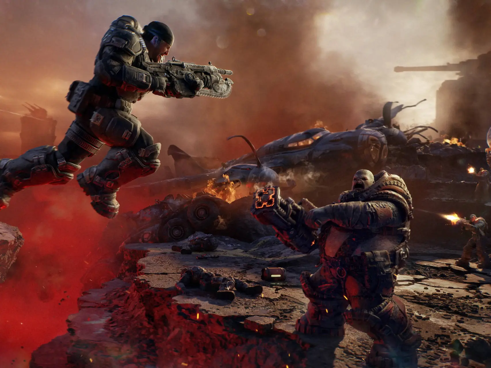 Gears of War E-Day jump