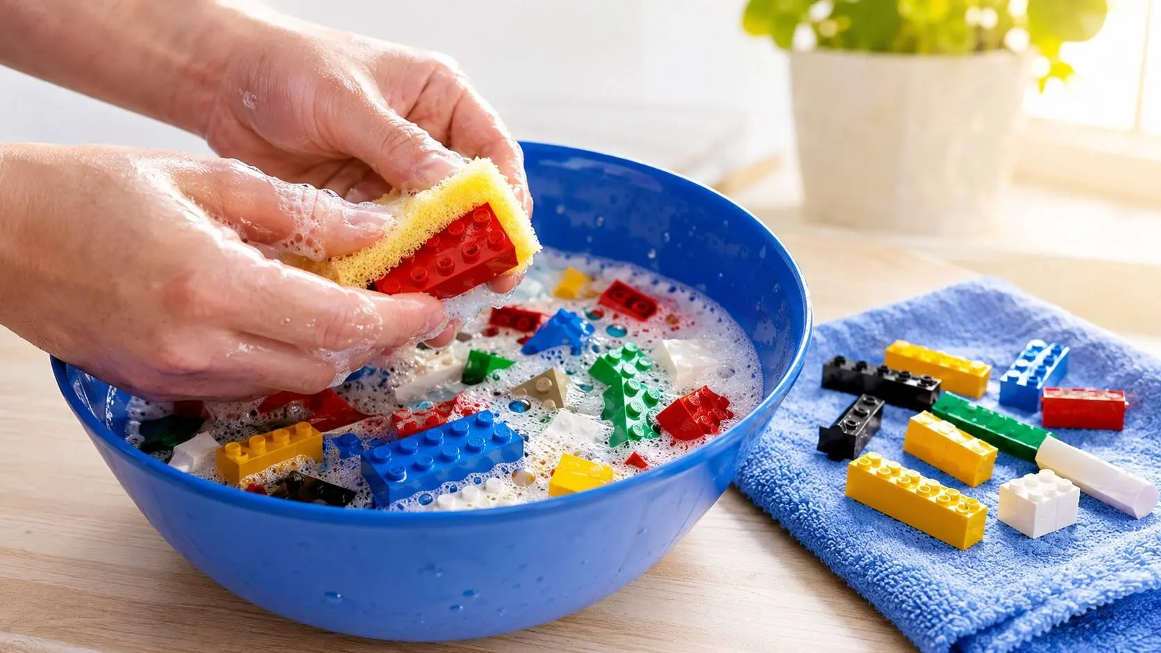 lego schoonmaken