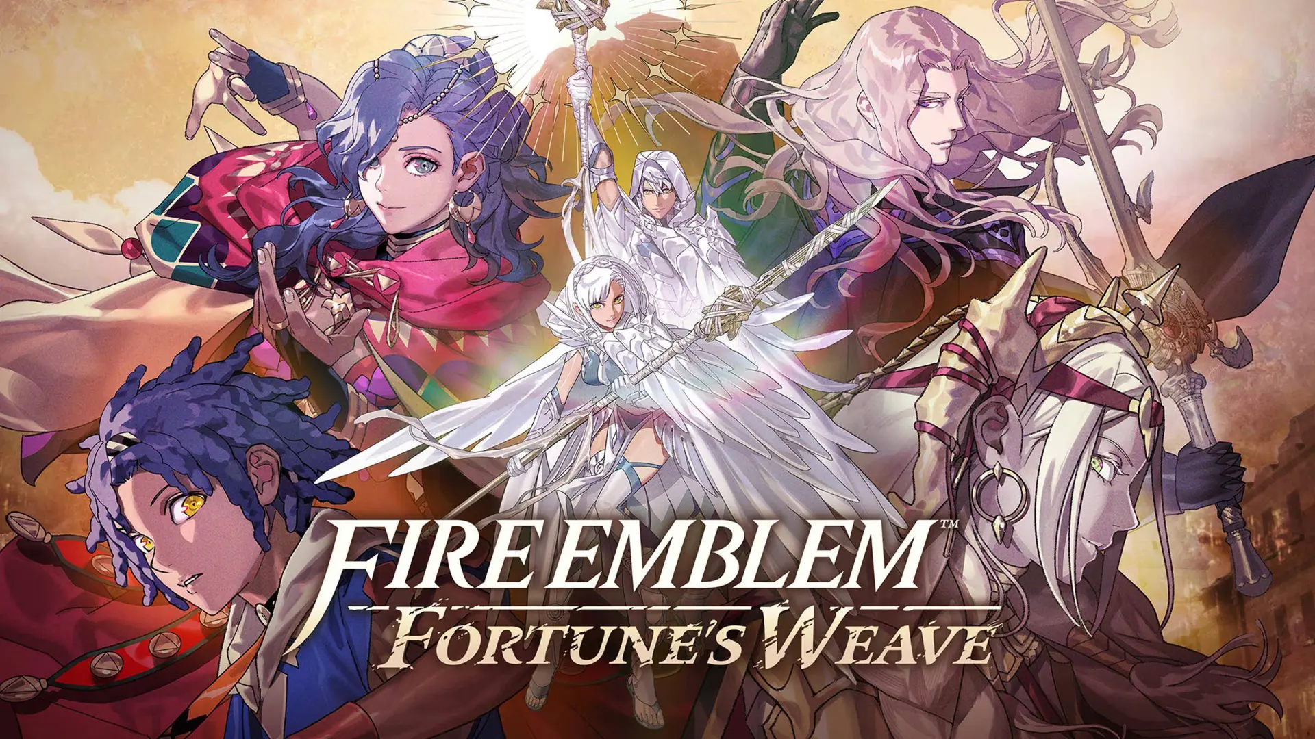 Fire Emblem Fortune's Weave key art