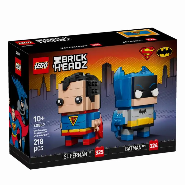 lego brickheadz superman batman box