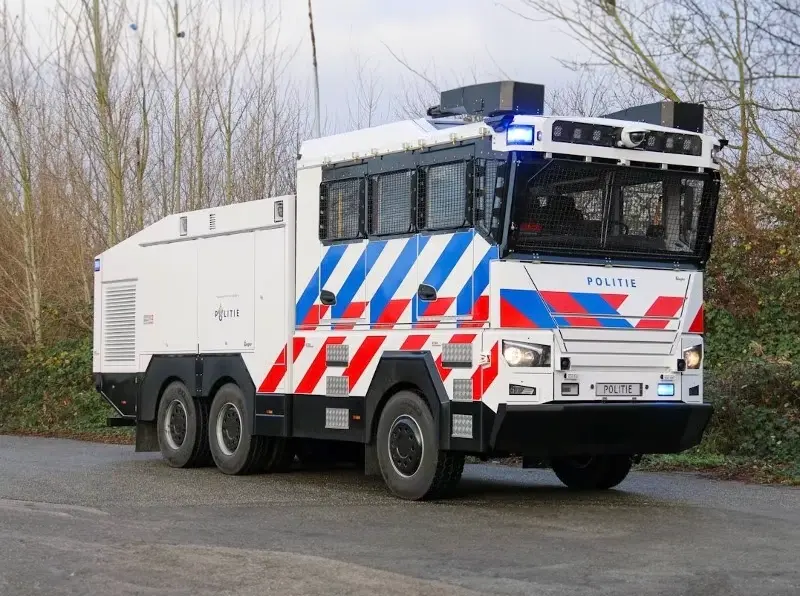 nieuwe waterwerper politie