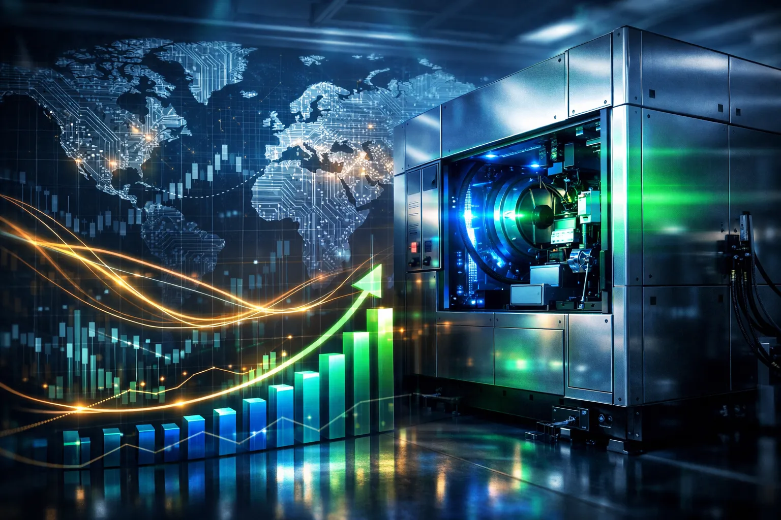 ASML klimt richting recordkoers, marktkapitalisatie loopt op tot ruim 500 miljard dollar