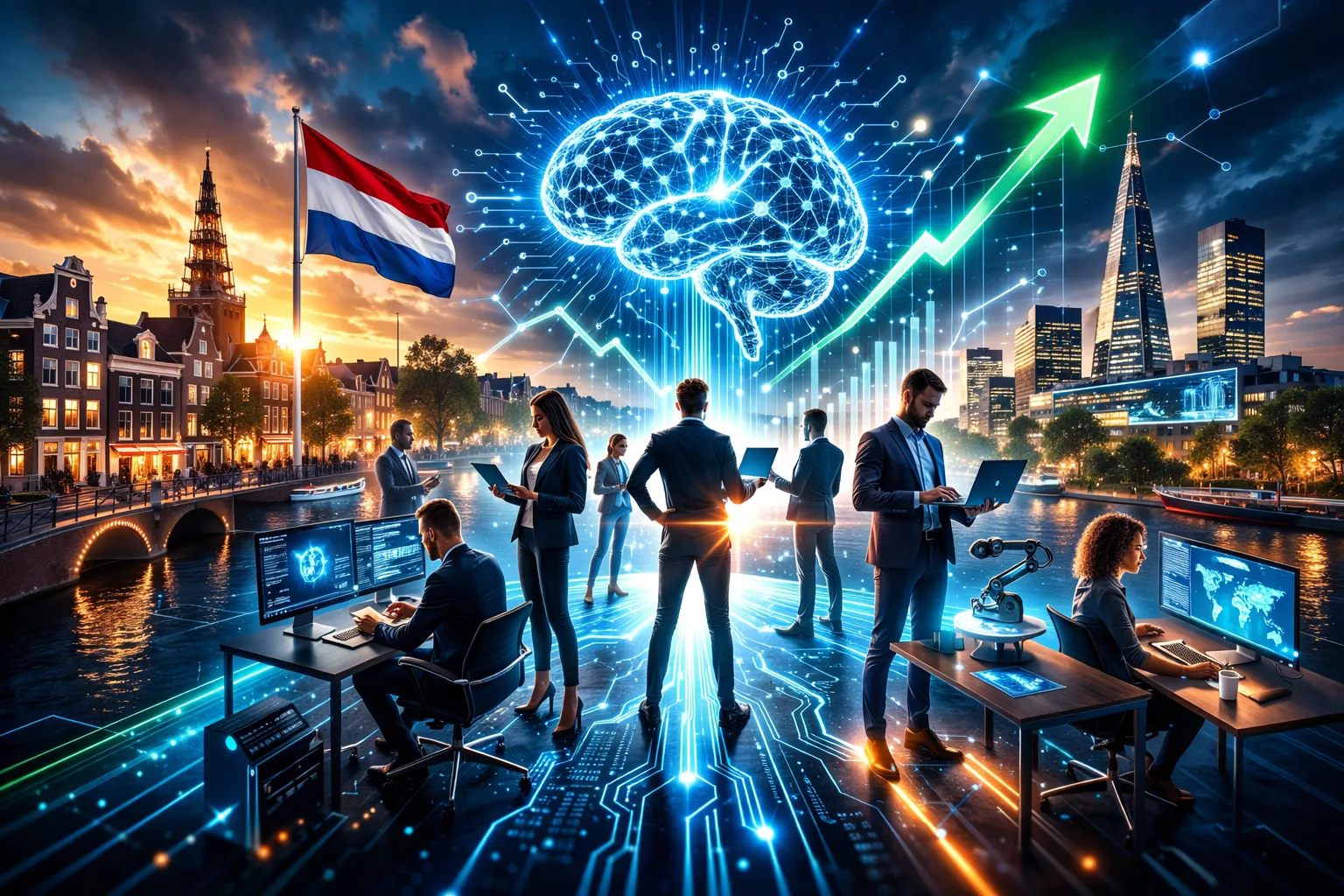 AI-arbeidsmarkt 2026 Nederland bereikt recordvraag naar technische specialisten