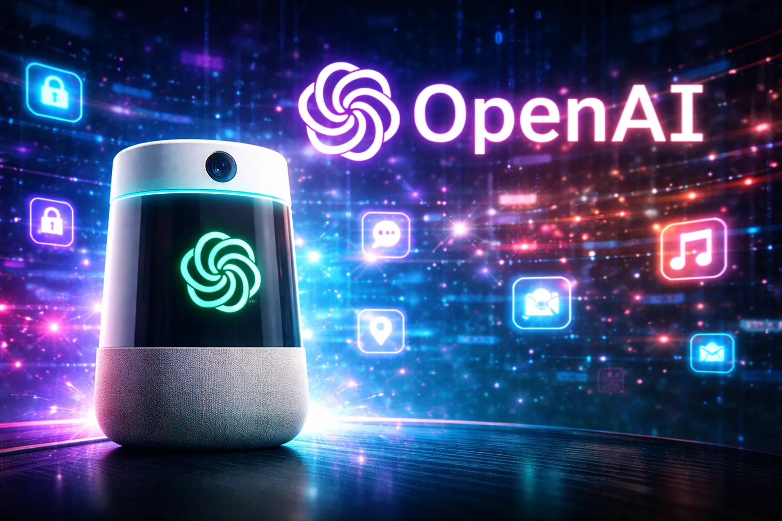OpenAI wil naar de woonkamer met 'ChatGPT-speaker met camera'