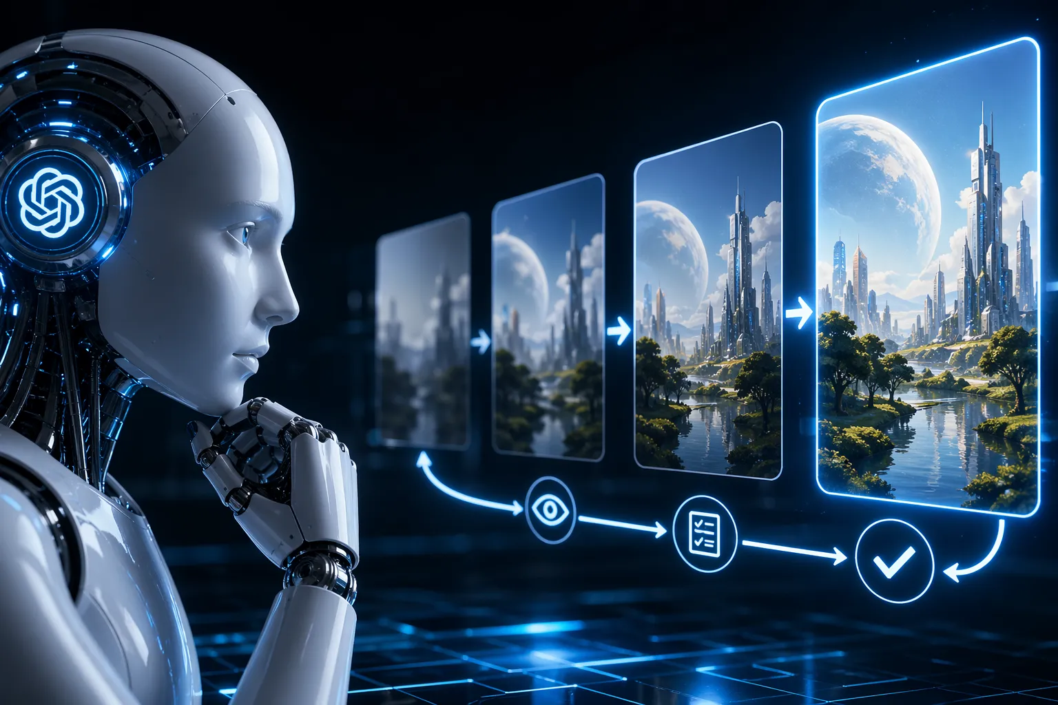 GPT-Image-2 controleert en verbetert zichzelf tijdens generatie