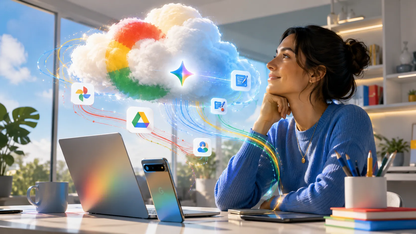 Google verlaagt prijs AI Plus fors en verdubbelt opslagruimte