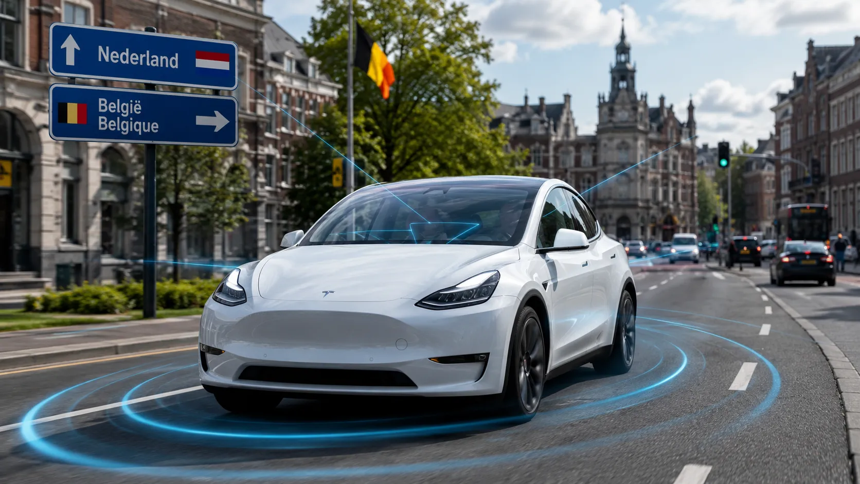 Tesla mag AI laten rijden: nu toegestaan in Nederland én België