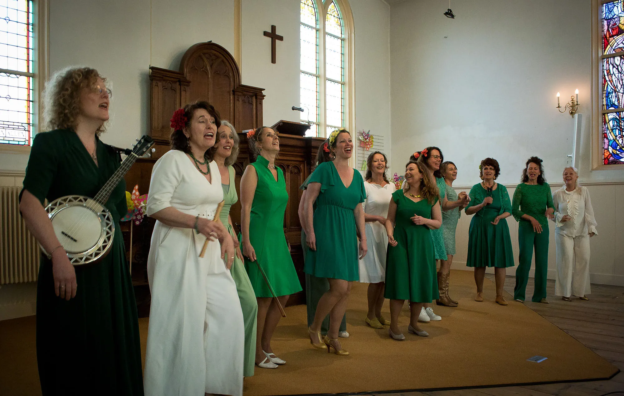 angels zingt winterwarmte