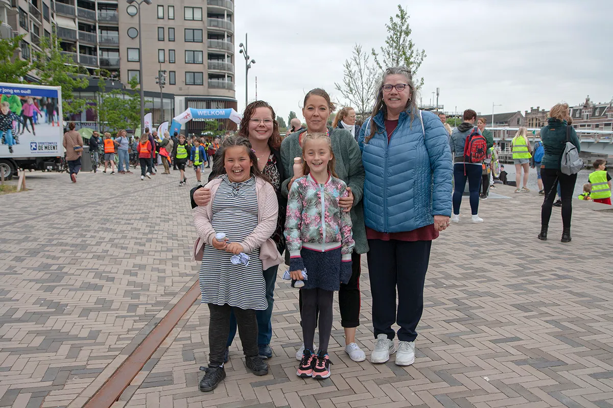 avond4daagse familie hoge medailles