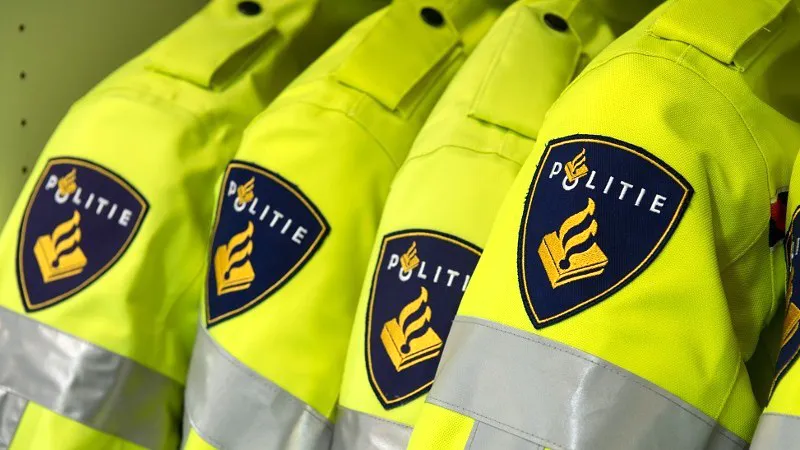 detailopname van uniformen motoragenten