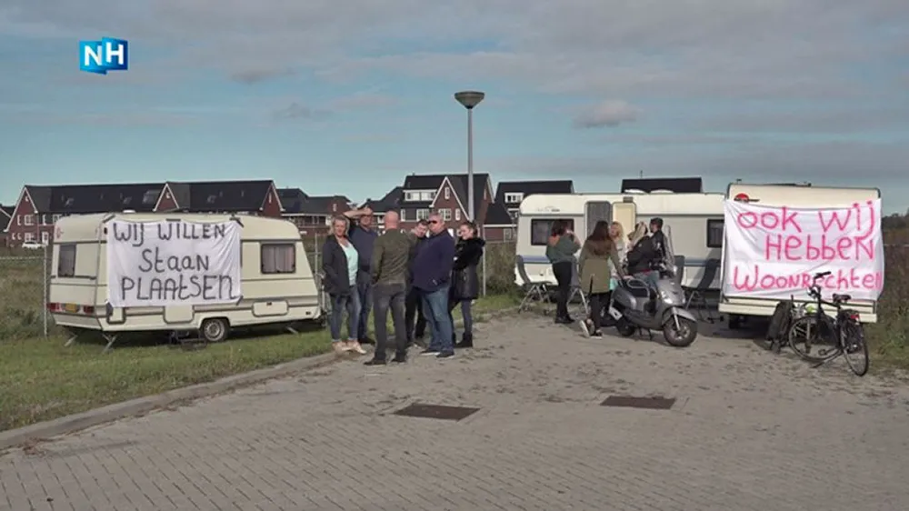 foto nh nieuws woonwagens
