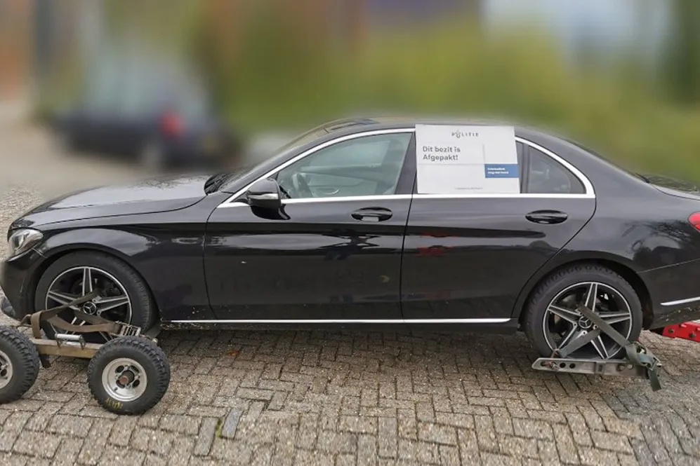 gestolen auto