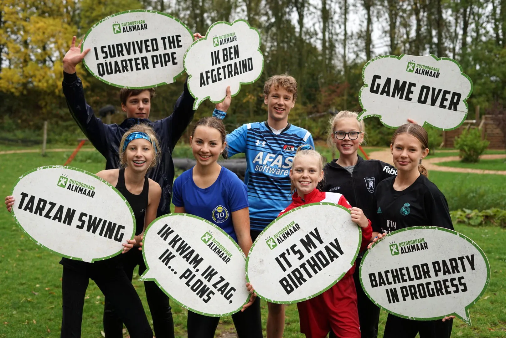 gratis lasergamen bij outdoorpark alkmaar