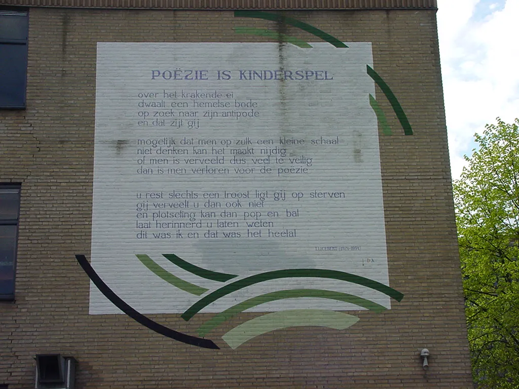 lucebert pozie is kinderspel