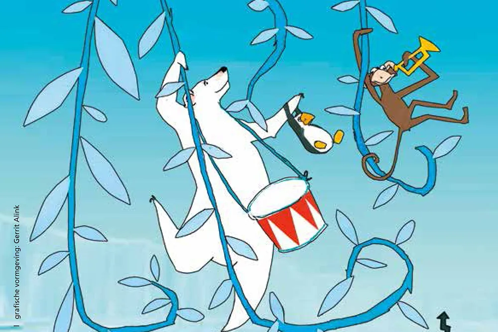 peuterfestival noord en zuidpool taqa theater de vest banner 2