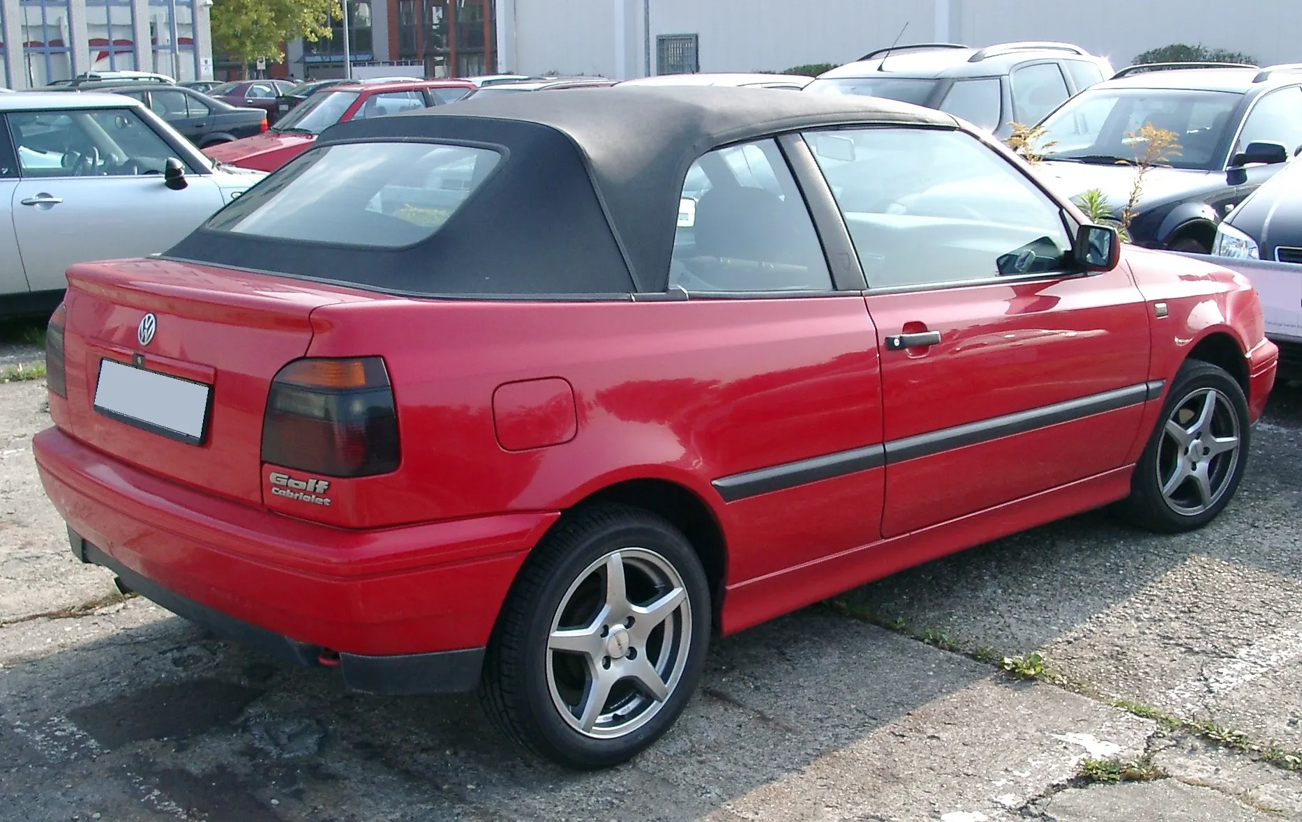 vw golf 3 cabrio rear 20071009