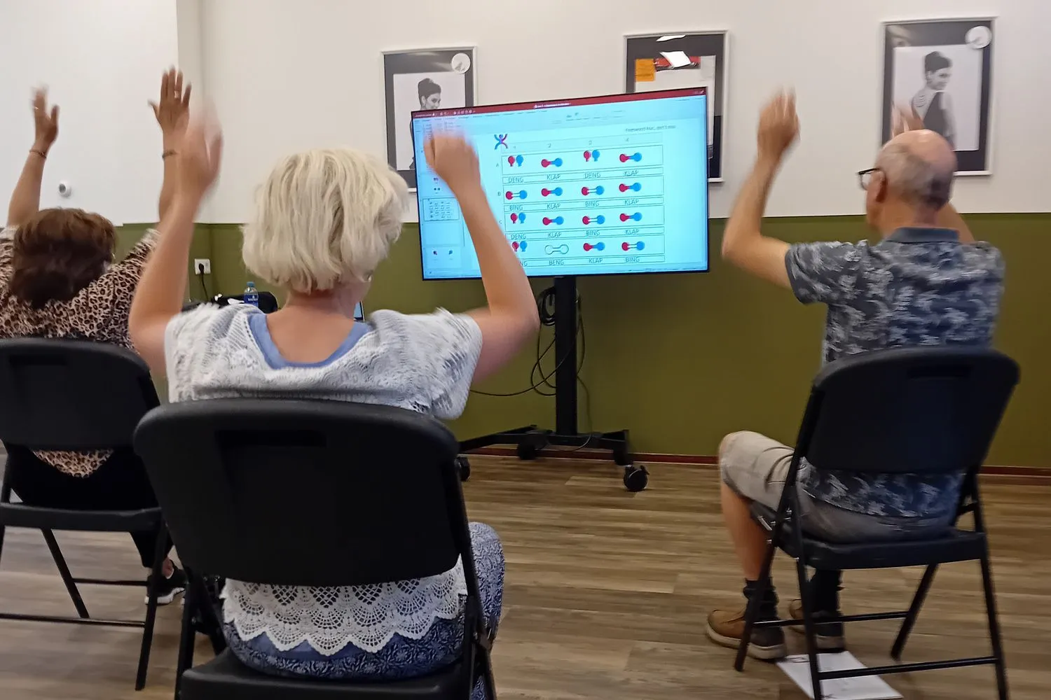 brein in beweging foto liggend