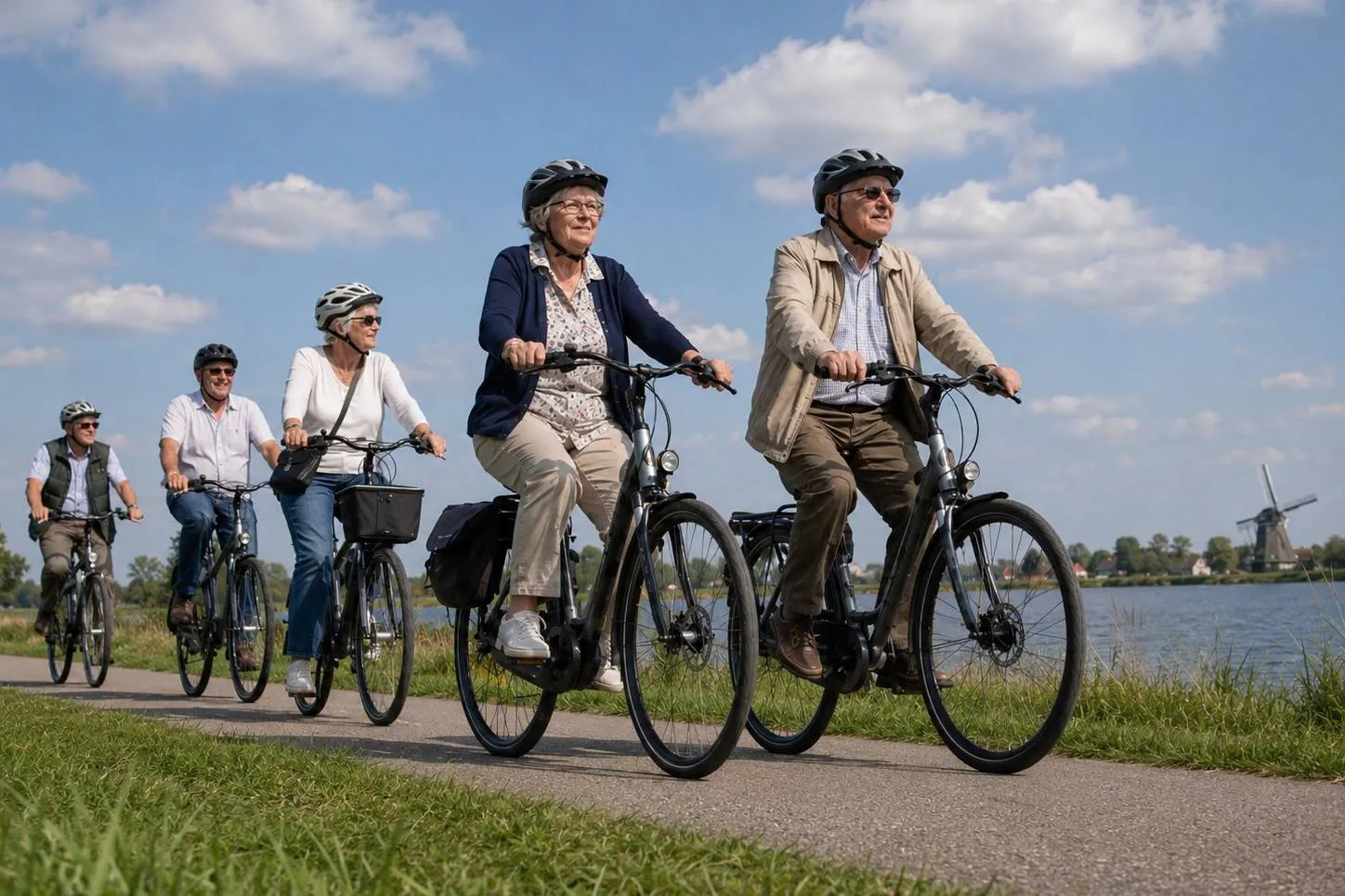 Fiets4daagse (AI impressie)