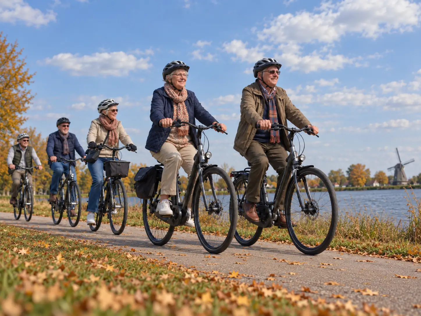 Herfstrit langs de Hollandse waterkant
