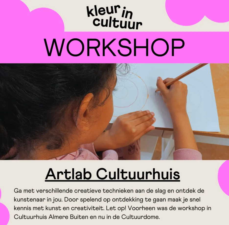 kleur in cultuur cultuurhuis almere buiten