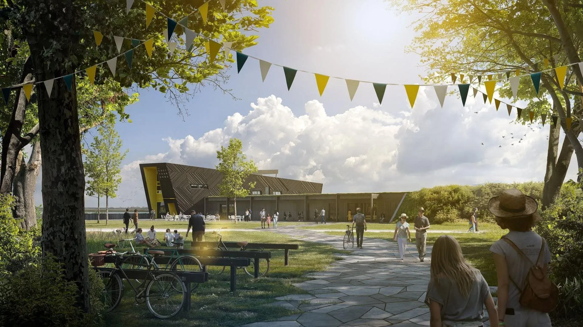 artist impression natuurbelevingcentrum de oostvaarders prov flevoland
