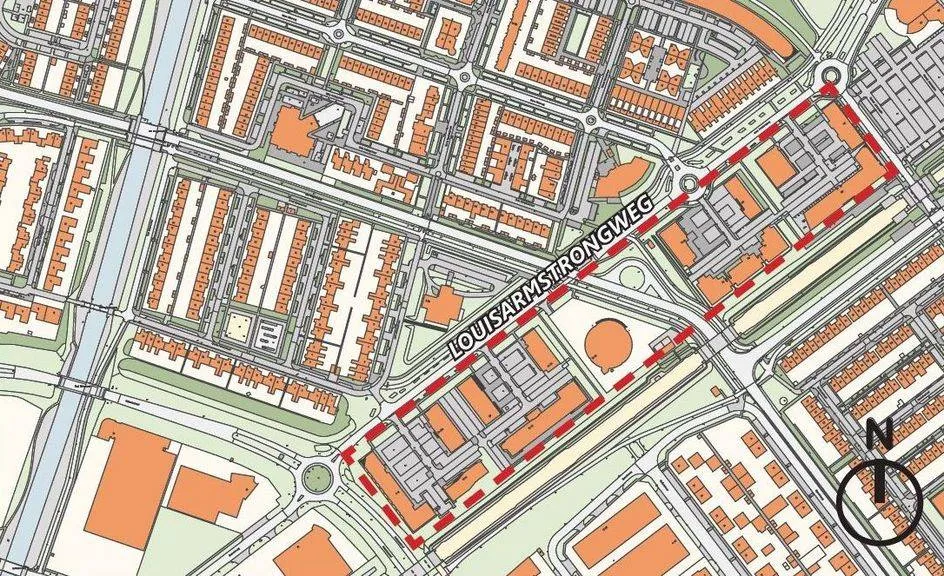 louis armstrongweg transformatiegebied gem almere